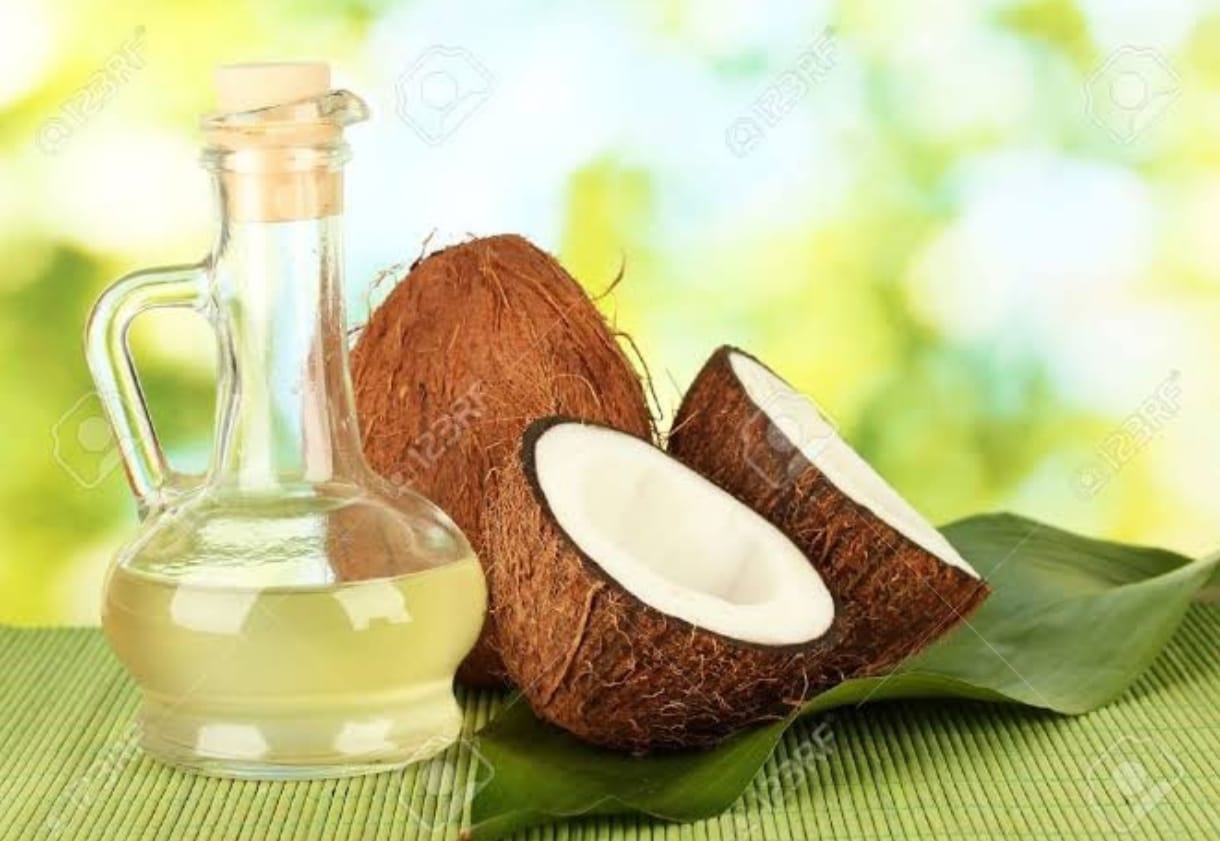 Edible coconut oil